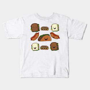 Cute food Kids T-Shirt